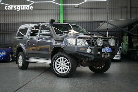 Grey 2014 Toyota Hilux Ute Tray SR5 4X4
