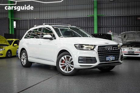 White 2015 Audi Q7 SUV TDI 4WD