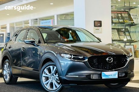 Grey 2023 Mazda CX-30 SUV G20 TOURING F