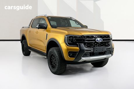 Yellow 2023 Ford Ranger Double Cab Pick Up Wildtrak 2.0 (4X4)