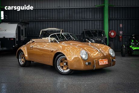 Gold 1965 Porsche 356C Sedan R