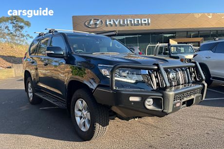 Black 2022 Toyota Landcruiser Prado SUV GXL 4X4