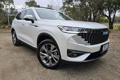 White 2023 GWM Haval H6 Wagon Ultra Hybrid