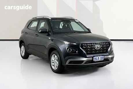 Grey 2021 Hyundai Venue Wagon