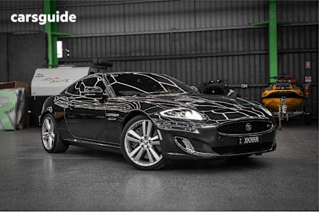 Grey 2013 Jaguar XKR Coupe R
