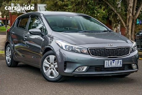 Grey 2017 Kia Cerato Hatch S F