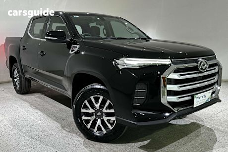 Black 2022 LDV T60 Ute Tray MAX PRO 4X4