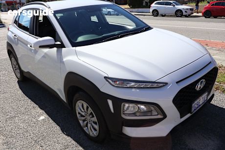 White 2018 Hyundai Kona Wagon Go (Fwd)