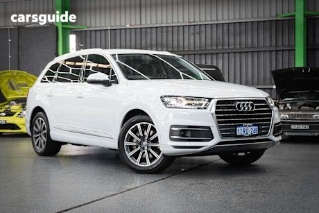 White 2016 Audi Q7 SUV TDI 4WD