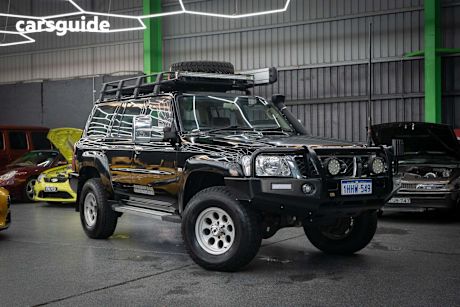Black 2012 Nissan Patrol SUV ST 4X4