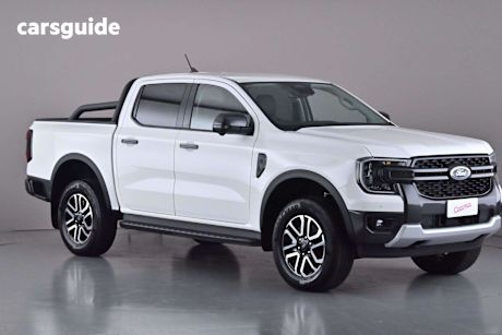 White 2023 Ford Ranger Double Cab Pick Up Sport 3.0 (4X4)