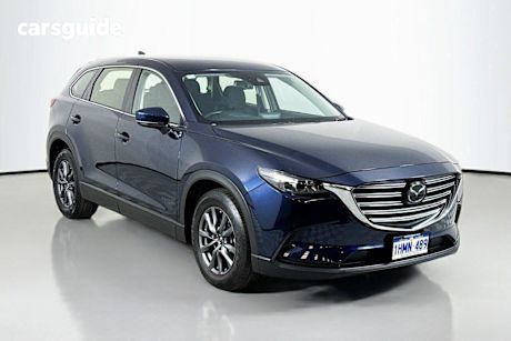 Blue 2021 Mazda CX-9 Wagon Sport (Fwd)