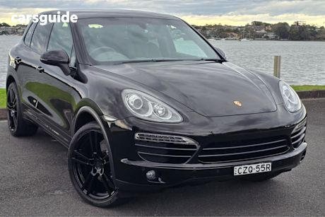 Black 2012 Porsche Cayenne SUV 4X4