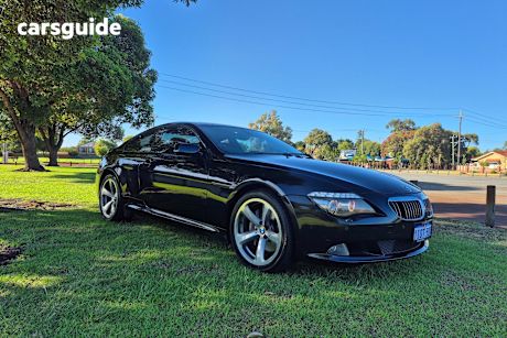 Black 2008 BMW 650I Coupe