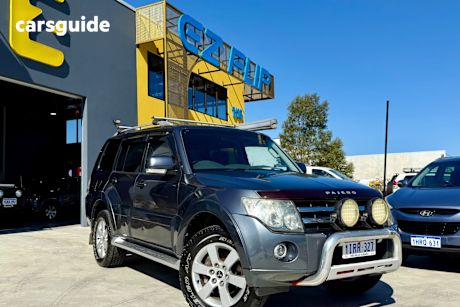 Grey 2010 Mitsubishi Pajero Wagon Vr-X Lwb (4X4)