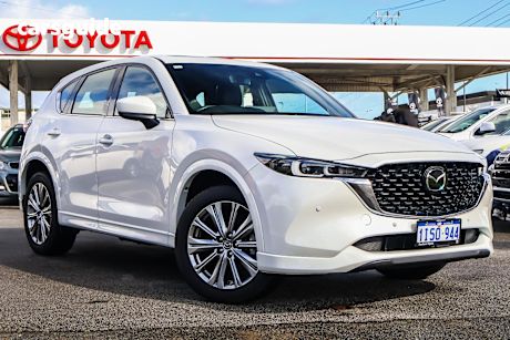White 2023 Mazda CX-5 Wagon G35 Akera Turbo (Awd)