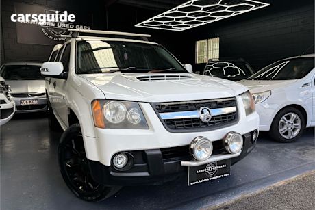 White 2008 Holden Colorado Crew Cab Pickup Lx (4X2)