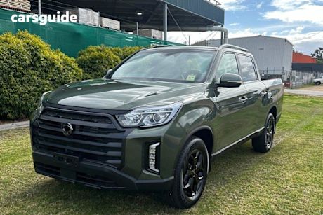 Green 2025 Kgm Musso Xlv Crew Cab Pickup Advance