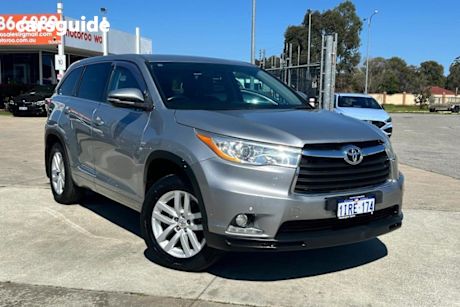 Silver 2014 Toyota Kluger SUV GX F
