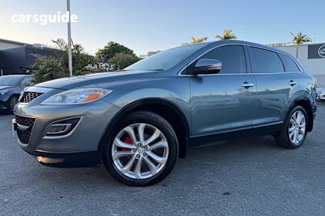 Grey 2011 Mazda CX-9 SUV LUXURY F
