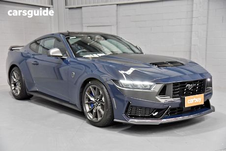 Blue 2024 Ford Mustang Coupe DARK HORSE R