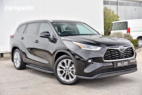 Black 2021 Toyota Kluger SUV GRANDE F