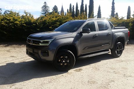 Grey 2025 Volkswagen Amarok Dual Cab Utility Panamericana Tdi600 4Motion