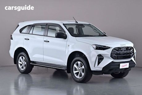 White 2025 Isuzu MU-X Wagon Ls-M (4X4)