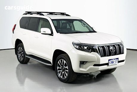 White 2022 Toyota Landcruiser Prado Wagon Vx