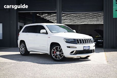 White 2014 Jeep Grand Cherokee SUV SRT 4X4