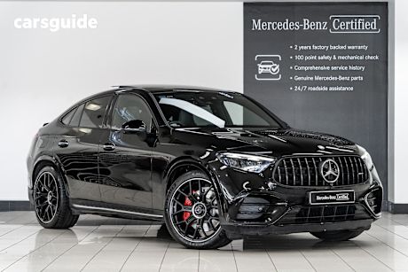 Black 2024 Mercedes-Benz GLC63 Coupe S E Performance (Phev)