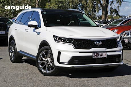 White 2020 Kia Sorento SUV GT-LINE F