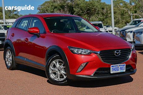 Red 2015 Mazda CX-3 SUV MAXX F