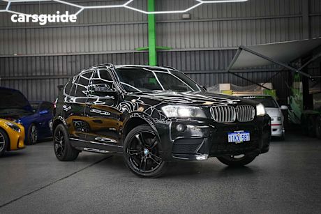 Black 2013 BMW X3 SUV XDRIVE30D 4X4