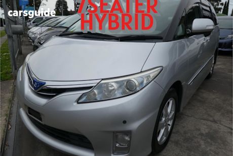 Silver 2010 Toyota Estima OtherCar AERAS HYBRID