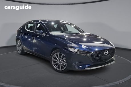 Blue 2025 Mazda Mazda3 Hatch G20 TOURING F