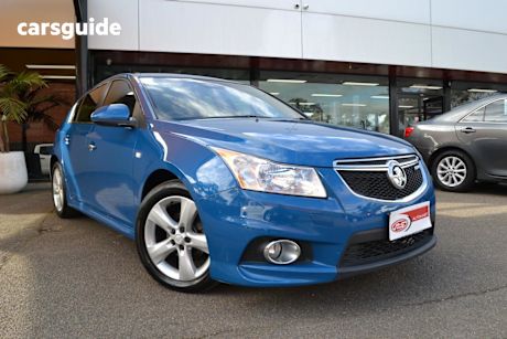 Blue 2012 Holden Cruze Hatchback Sri V