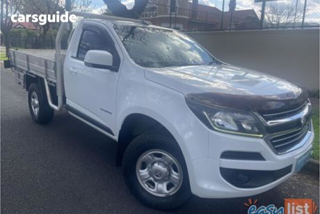 White 2016 Holden Colorado Cab Chassis Ls (4X2)