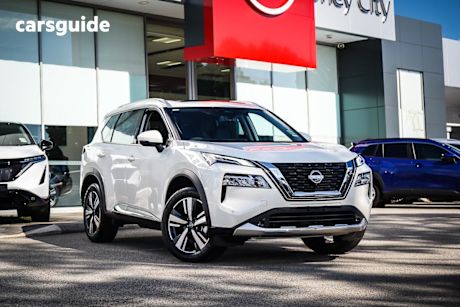 White 2025 Nissan X-Trail Wagon Ti (4Wd)