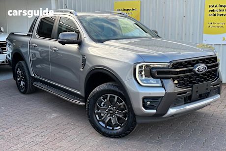 Silver 2024 Ford Ranger Ute Tray WILDTRAK 4X4