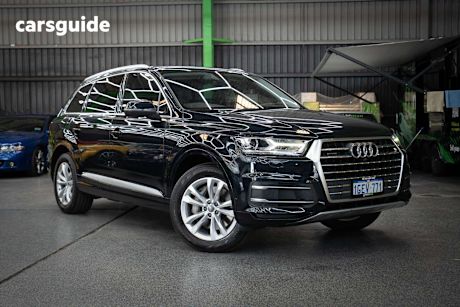 Black 2017 Audi Q7 SUV TDI 4WD