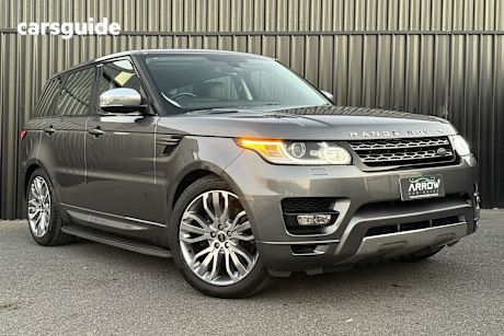 Grey 2015 Land Rover Range Rover Sport SUV TDV6 SE 4X4