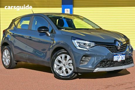Blue 2023 Renault Captur Wagon Life
