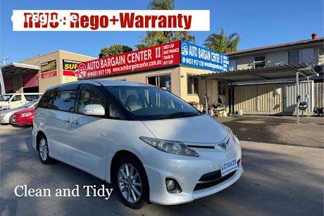 White 2010 Toyota Estima Wagon G
