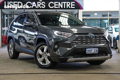 Grey 2021 Toyota RAV4 SUV GXL F