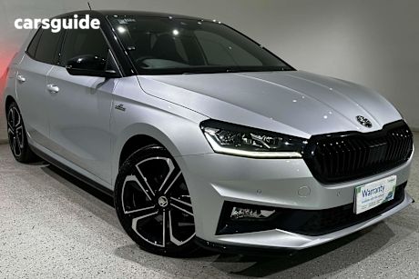 Silver 2022 Skoda Fabia Hatch MONTE CARLO EDITION 150 F