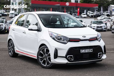 White 2020 Kia Picanto Hatch GT-LINE F