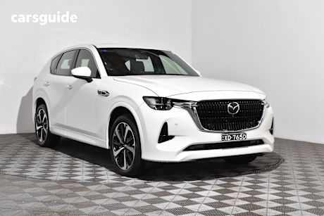 White 2024 Mazda CX-60 SUV G40E AZAMI 4X4