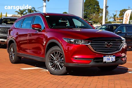 Red 2021 Mazda CX-8 SUV TOURING F