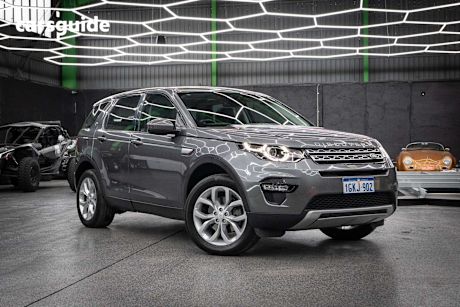 Grey 2017 Land Rover Discovery Sport SUV TD4 180 HSE 4X4